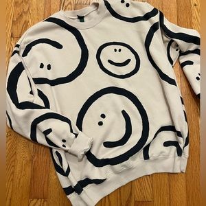 Wild Fable Smiley Face Sweatshirt